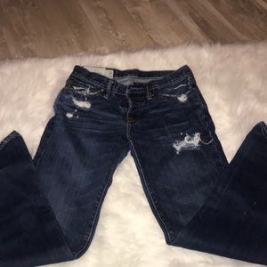 Men Abercrombie jean distressed 30 32